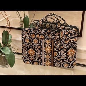 *NEW* Never Used VINTAGE “VERA BRADLEY” Laptop Portfolio Hard Case Computer Bag